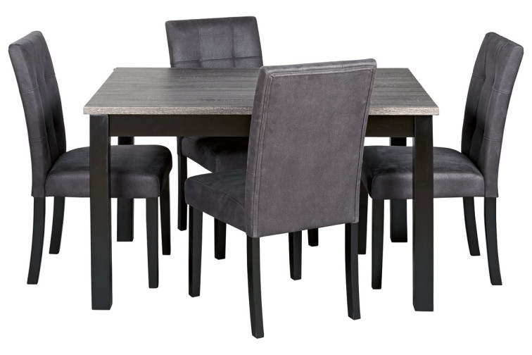 სასადილო მაგიდის კომპლექტი (5/ც) Garvine • სამზარეულოს მაგიდა და სკამები