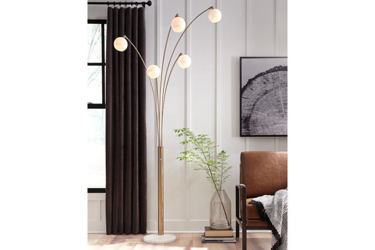 Taliya Arc Lamp • Floor Lamps