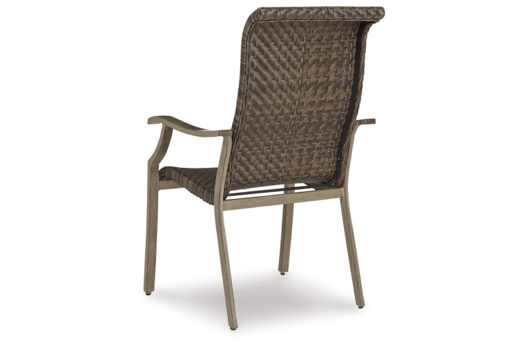 Windon Barn Outdoor Arm Chair (Set of 4) • Outdoor Dining Chairs