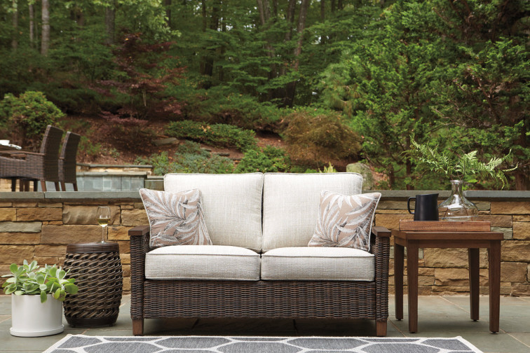 Paradise Trail Nuvella Outdoor Loveseat • Outdoor Seating