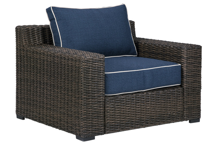Grasson Lane Outdoor Lounge Chair with Nuvella Cushion • Patio Chairs