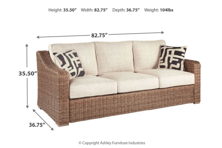 Beachcroft Nuvella Outdoor Sofa • Outdoor Seating