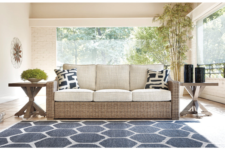 Beachcroft Nuvella Outdoor Sofa • Outdoor Seating