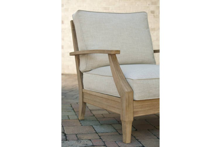 Clare View Outdoor Lounge Chair with Nuvella Cushion • Patio Chairs