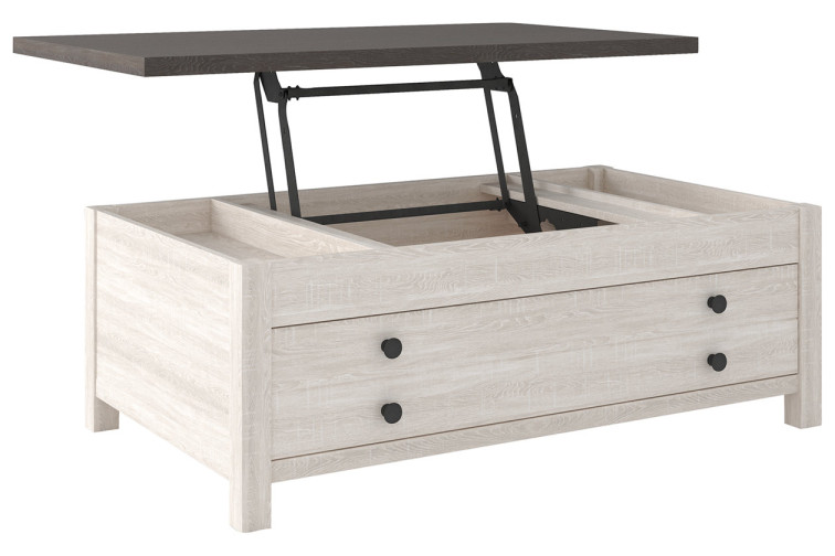 Dorrinson Coffee Table with Lift Top • Coffee Tables