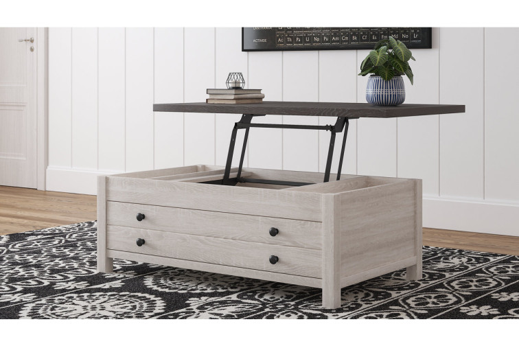 Dorrinson Coffee Table with Lift Top • Coffee Tables