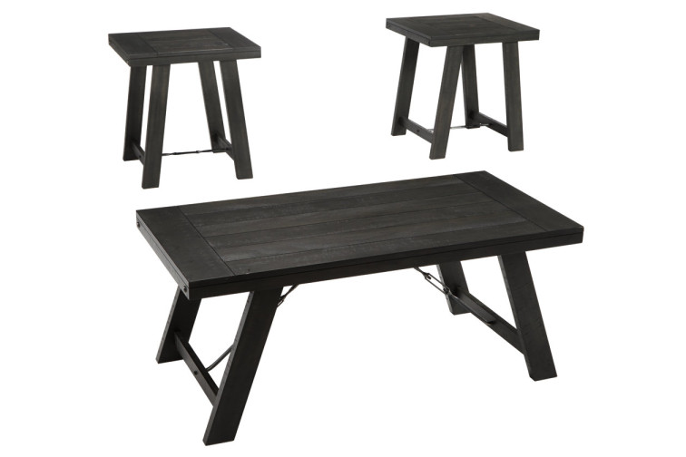 Noorbrook Table (Set of 3) • Coffee & End Table Sets