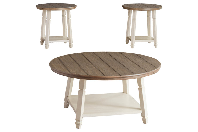 Bolanbrook Table (Set of 3) • Coffee & End Table Sets
