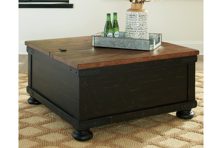 Valebeck Coffee Table with Lift Top • Coffee Tables