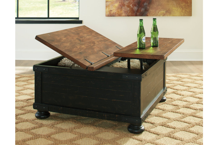 Valebeck Coffee Table with Lift Top • Coffee Tables