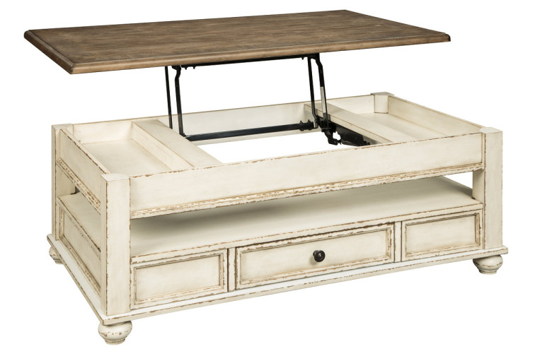 Realyn Coffee Table with Lift Top • Coffee Tables