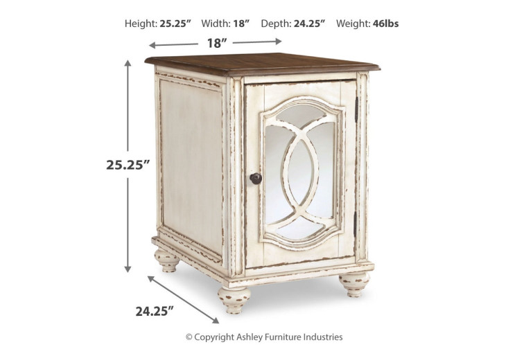 Realyn Chairside End Table • Coffee Tables
