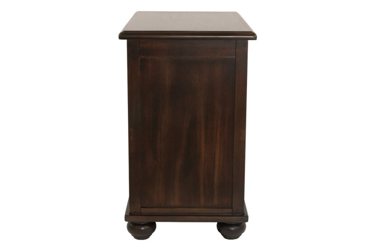 Barilanni Chairside End Table with USB Ports & Outlets • Sale 70%