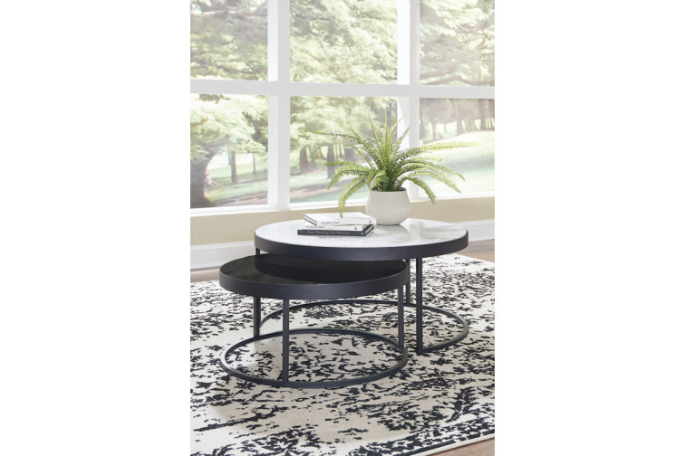 Windron Nesting Coffee Table (Set of 2) • Coffee Tables