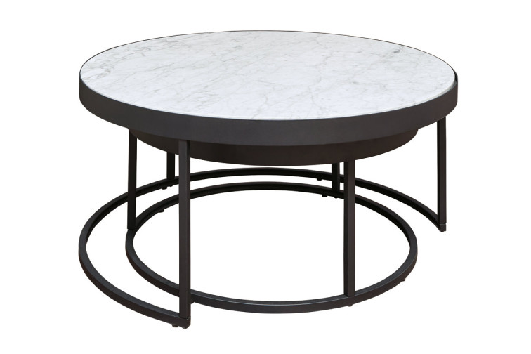 Windron Nesting Coffee Table (Set of 2) • Coffee Tables