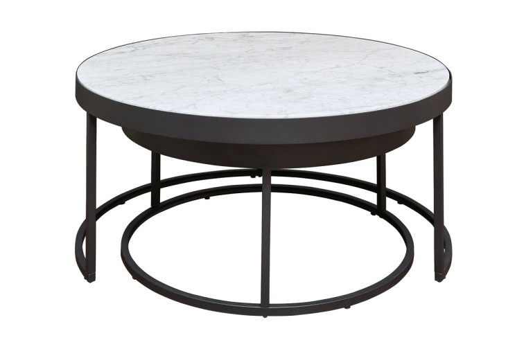 Windron Nesting Coffee Table (Set of 2) • Coffee Tables