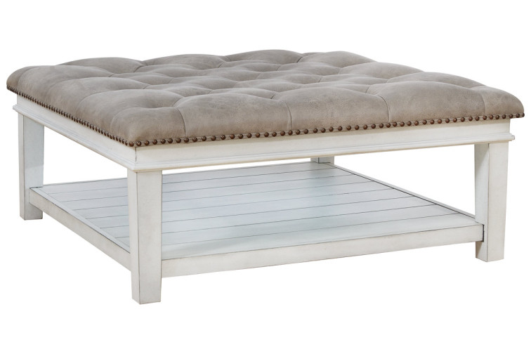 Kanwyn Upholstered Ottoman Coffee Table • Coffee Tables