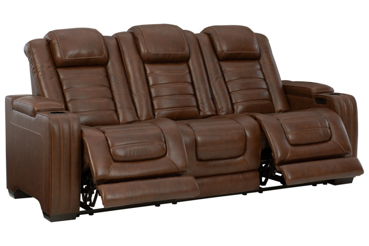 Backtrack Dual Power Reclining Sofa • Home Theater Seating
