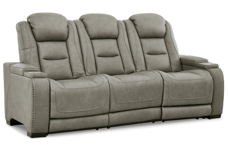 The Man-Den Triple Power Reclining Sofa • Furniture