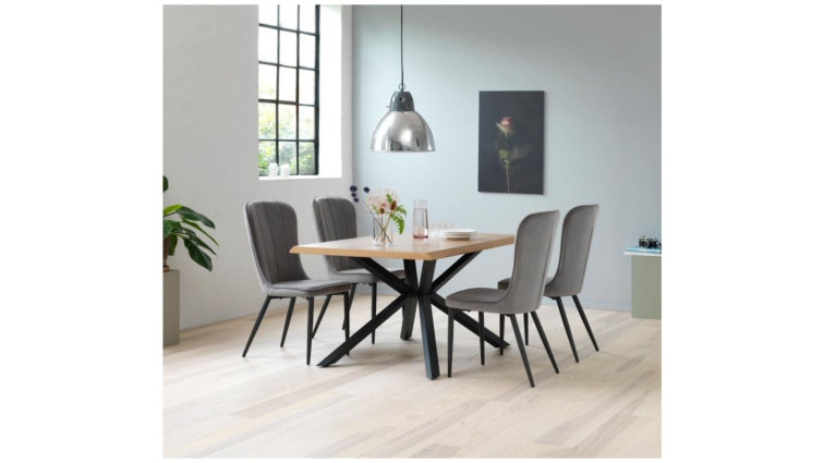 table ARNO NATURAL OAK 90X160 • Dining Room Tables