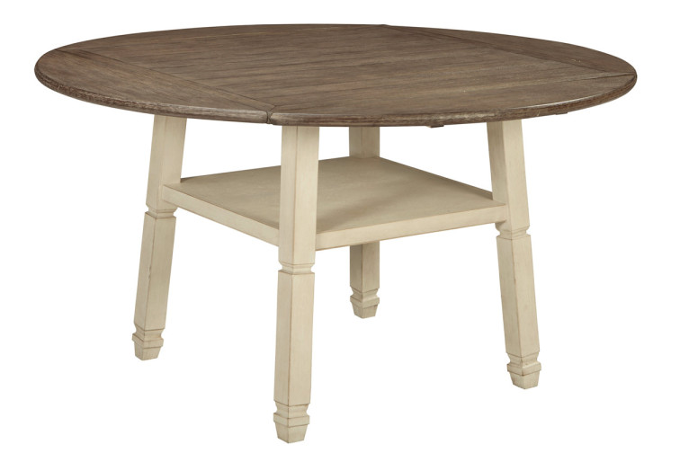 Bolanburg Counter Height Dining Drop Leaf Extendable Table