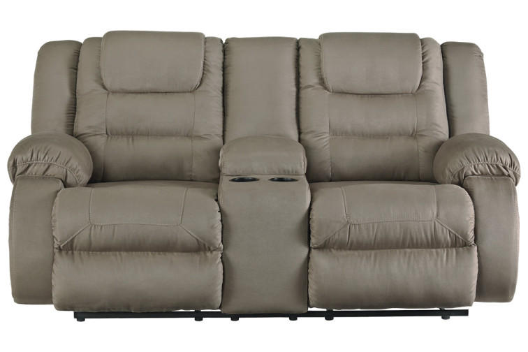 McCade Manual Reclining Loveseat with Console