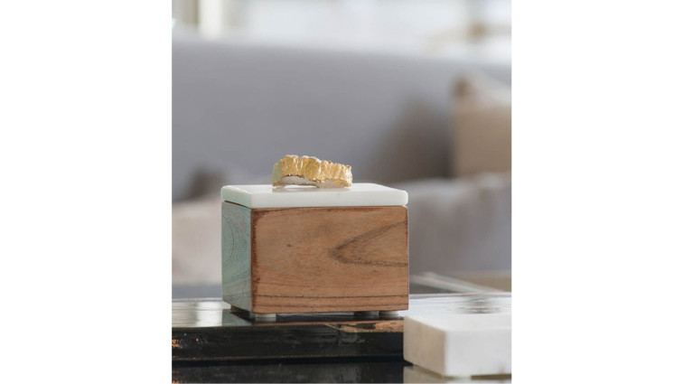 BANSWARA AMTHYST TREASURE BOX • Decorative Objects