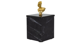 Decorative Black Marble Box