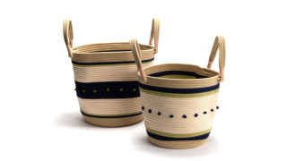Basket (Set of 2) PANIER RANGEMENT MER  EGEE