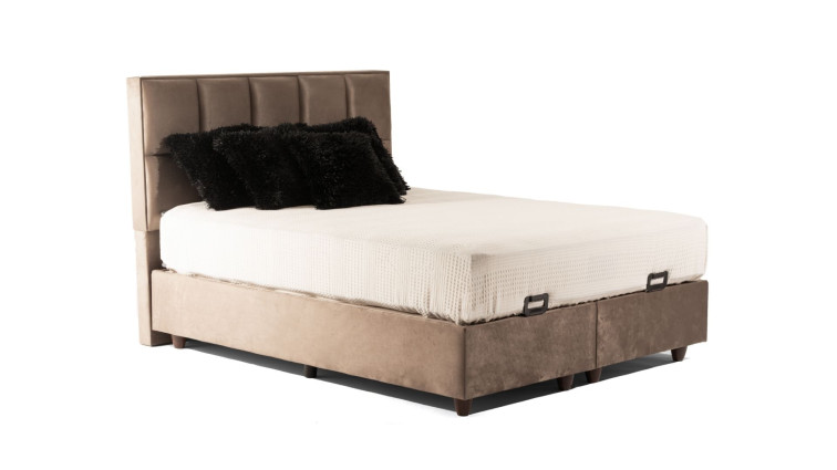 Storage Bed Kuante Strong Brown 160x200 • Storage Bed
