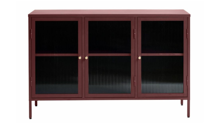storage with 3 sections  BRONCO WINE RED