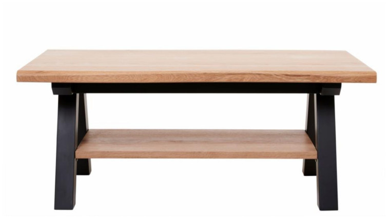 coffe table  OLIVETO NATURAL WILD OAK 60x110 • Outlet
