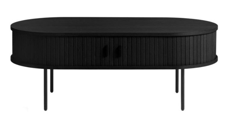 Coffe table  NOLA BLACK OAK 60x120 • Coffee Tables