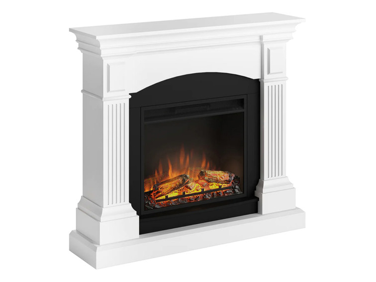 Fireplace & Frame Magna Pure White