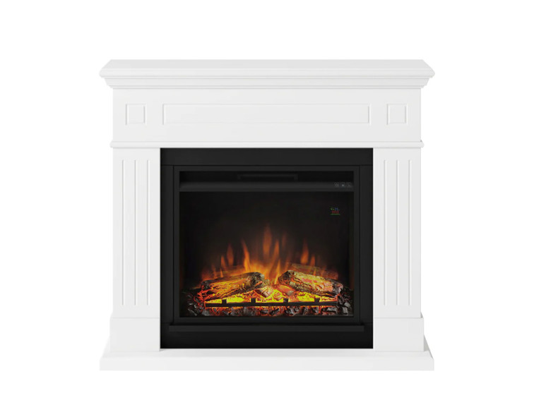 Fireplace & Frame Larsen Pure White • Fireplace