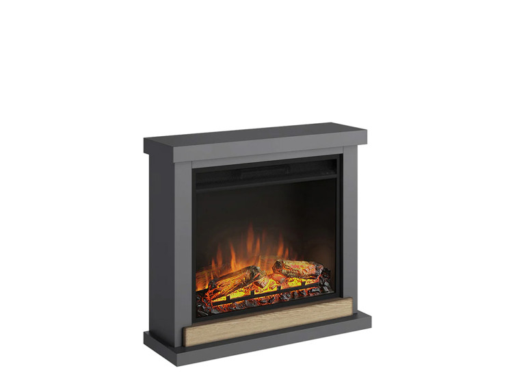 Fireplace & Frame Hagen Solid Grey • Fireplace