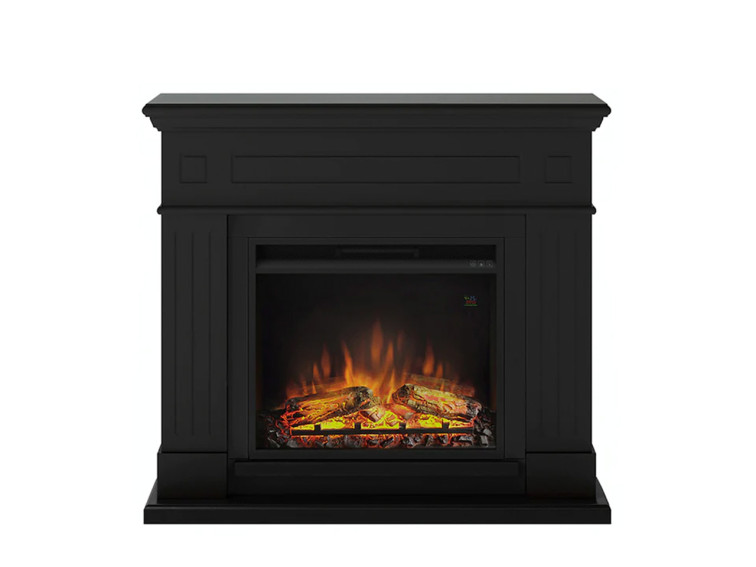 Fireplace & Frame Larsen Deep Black • Fireplace