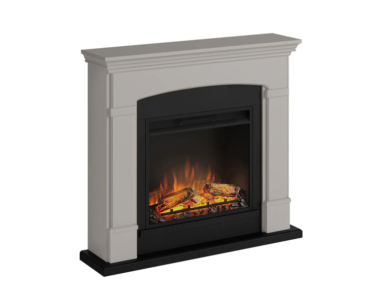 Fireplace & Frame Helmi Light Beige • Fireplace