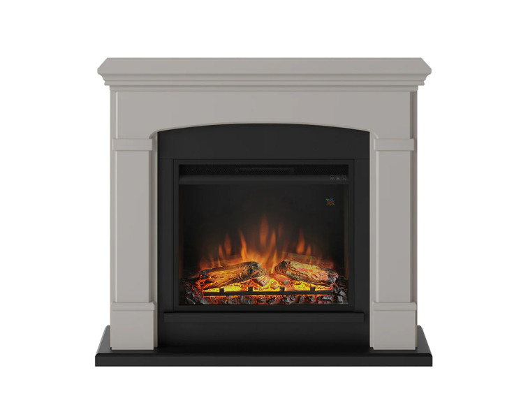 Fireplace & Frame Helmi Light Beige • Fireplace