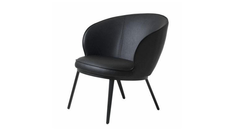 accent chair GAIN BLACK • Accent Chairs