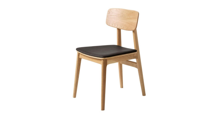 chair LIVO BLACK NATURAL OAK • Dining Room Chairs