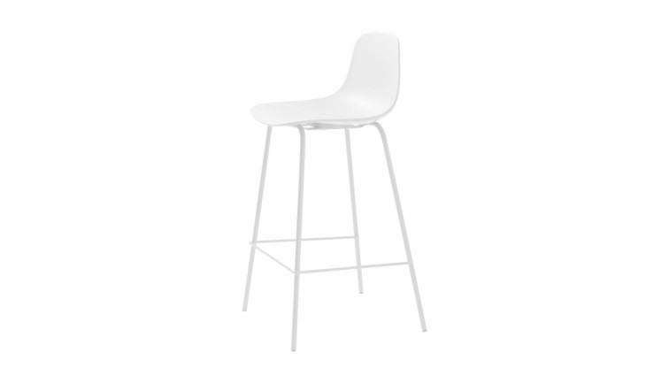 bar stool  WHITBY WHITE • Dining Room Chairs
