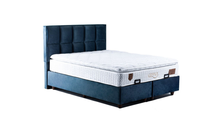 Storage Bed Kuante Strong Blue 180x200 • Storage Bed