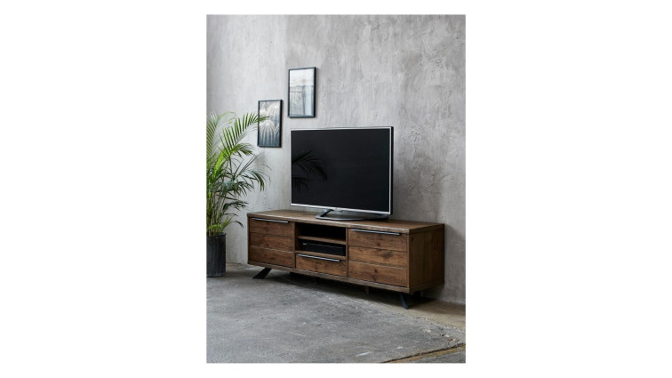 TV stand  ARNO SMOKED OAK • Outlet