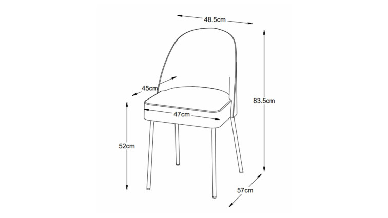 chair CRESTON ROSE • Dining Room Chairs