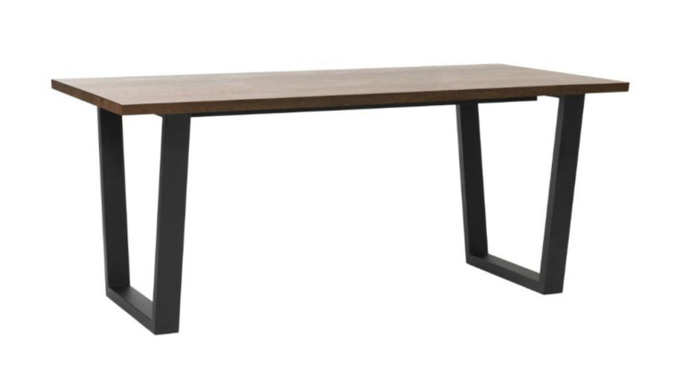 dining table RENO SMOKED OAK 90x180 • Sale 70%