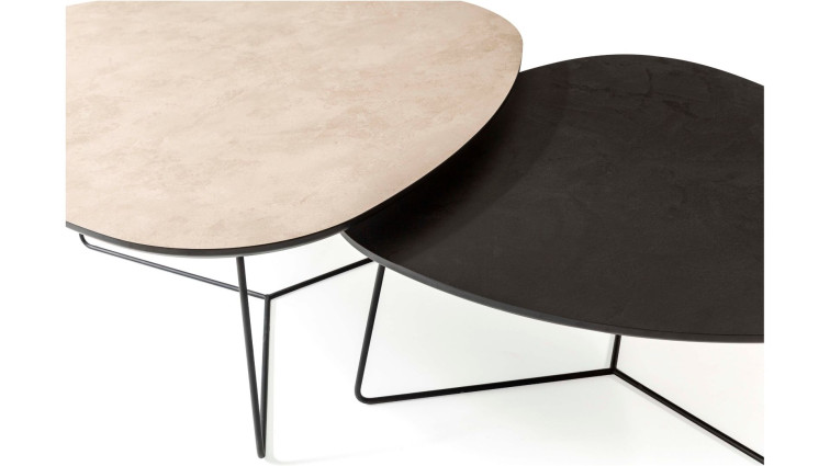 coffe table MOON 90x90x40 cm • Coffee Tables