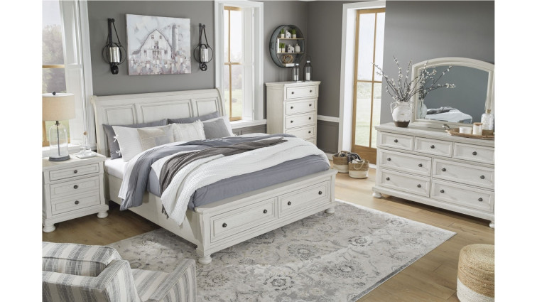 Bed Robbinsdale king storage • King Bed