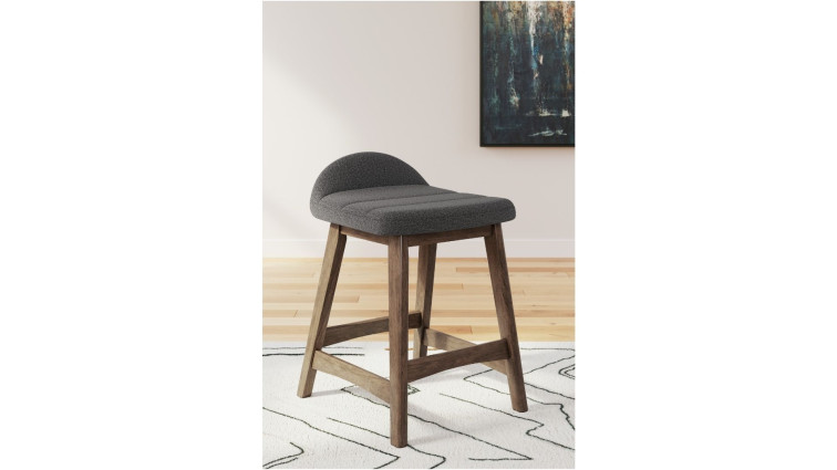 Lyncott Upholstered Barstool • Bar Stools