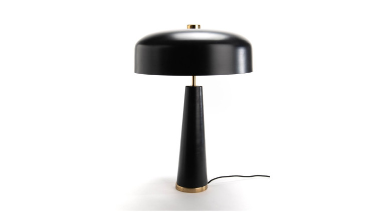 LAMP TABLE THEO BLACK • Table Lamps